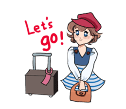 Stewardess Mao & Niu sticker #5943180