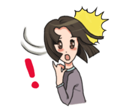 Stewardess Mao & Niu sticker #5943193