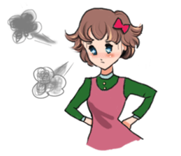 Stewardess Mao & Niu sticker #5943194