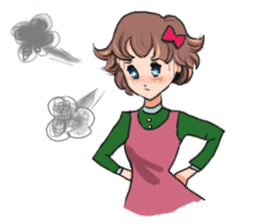 Stewardess Mao & Niu sticker #5943194