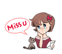 Stewardess Mao & Niu sticker #5943195