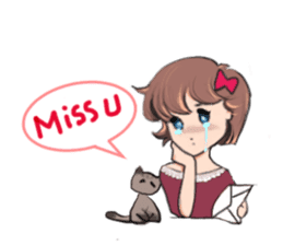 Stewardess Mao & Niu sticker #5943195