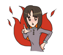 Stewardess Mao & Niu sticker #5943198