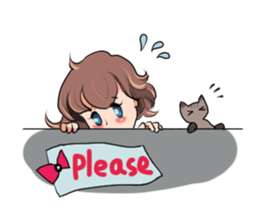 Stewardess Mao & Niu sticker #5943211