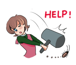 Stewardess Mao & Niu sticker #5943213