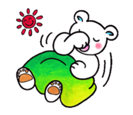 Feeling of the white bear sticker #5943496