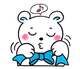 Feeling of the white bear sticker #5943498