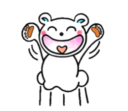 Feeling of the white bear sticker #5943500