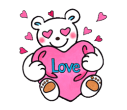 Feeling of the white bear sticker #5943502