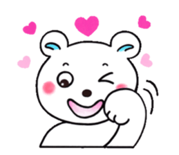 Feeling of the white bear sticker #5943503