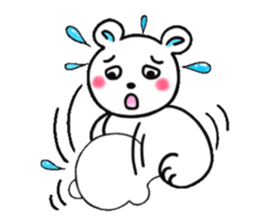 Feeling of the white bear sticker #5943509