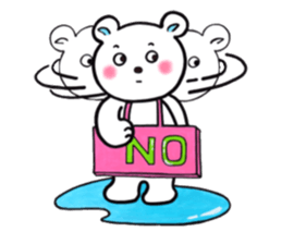 Feeling of the white bear sticker #5943515