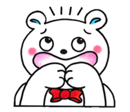Feeling of the white bear sticker #5943517