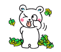 Feeling of the white bear sticker #5943519