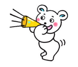 Feeling of the white bear sticker #5943521