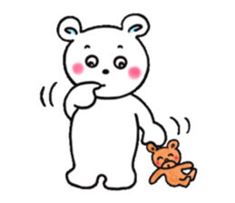 Feeling of the white bear sticker #5943523