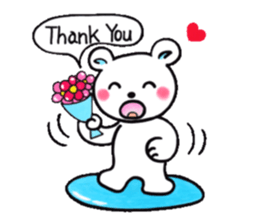 Feeling of the white bear sticker #5943525