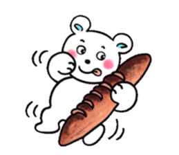 Feeling of the white bear sticker #5943529