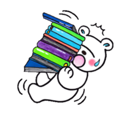 Feeling of the white bear sticker #5943531