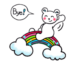 Feeling of the white bear sticker #5943533