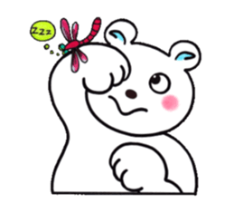 Feeling of the white bear sticker #5943534
