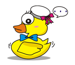 Jamie chicken & Playful duck sticker #5943871