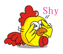 Jamie chicken & Playful duck sticker #5943883