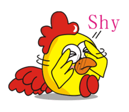 Jamie chicken & Playful duck sticker #5943883