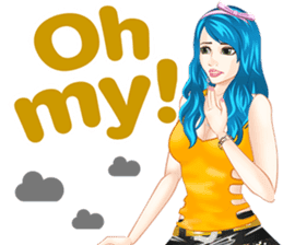 Girl Town sticker #5943902