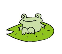 Frog to act sticker #5944055