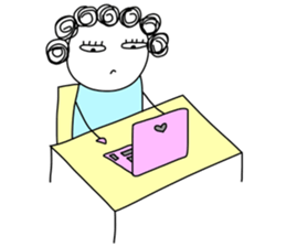 I-chan-girl sticker #5944059