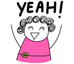 I-chan-girl sticker #5944084