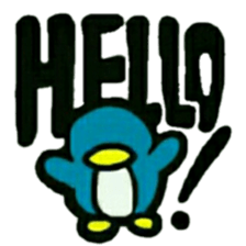 ketchup and penguin sticker #5944696