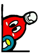 ketchup and penguin sticker #5944704