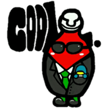 ketchup and penguin sticker #5944710