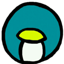 ketchup and penguin sticker #5944712