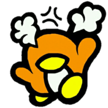 ketchup and penguin sticker #5944714