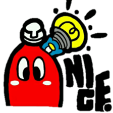 ketchup and penguin sticker #5944715