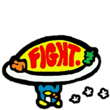 ketchup and penguin sticker #5944716