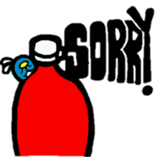 ketchup and penguin sticker #5944717