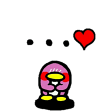 ketchup and penguin sticker #5944720