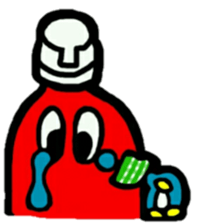 ketchup and penguin sticker #5944724