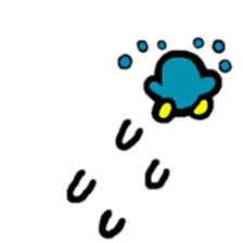 ketchup and penguin sticker #5944727