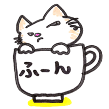 glass cat sticker #5945287