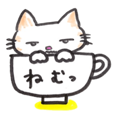 glass cat sticker #5945294