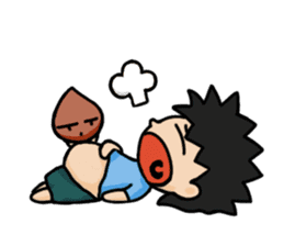 Chestnut & Boy sticker #5945958