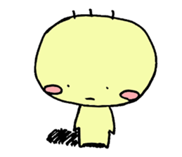 Softening yellow guy Marr Mr. sticker #5946010