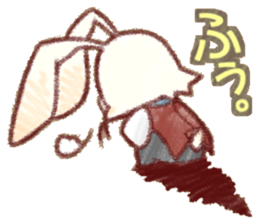 Concierge rabbit sticker #5946043