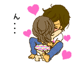 Cute Couples sticker #5946056