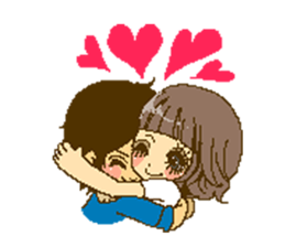 Cute Couples sticker #5946060